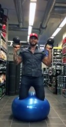 Gymboll + 2 x 8 kg KB -The Lanscarlo core-kit