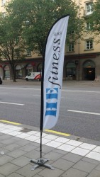 Beachflagga 3,4 m