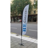 Beachflagga 2,8 m