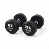 HE fitness fasta gummerade hantlar