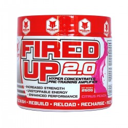 Medlab Sports Fired-Up 2.0 250g Citrus Peach