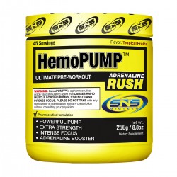 SNS HemoPump Adrenaline Rush 250g Tropical Fruits