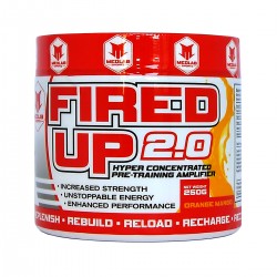 Medlab Sports Fired-Up 2.0 250g Orange Mango