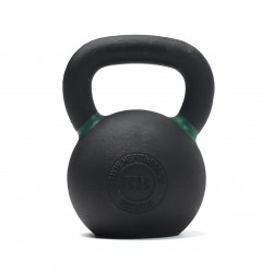 Kettlebell i järn (mattsvart och färgkodad) 24 kg