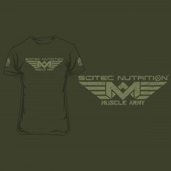 Scitec Nutrition MUSCLE ARMY WOODLAND T-Shirt