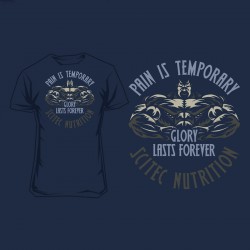 Scitec Nutrition PAIN IS TEMPORARY T-Shirt