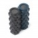 HE fitness foam roller /triggerrulle 31 cm & 13 cm i diameter Svart & Blå